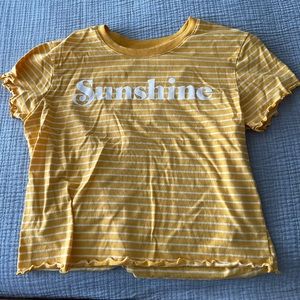 Sunshine Crop Top